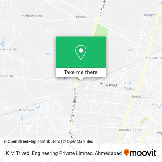 K M Trivedi Engineering Private Limited map