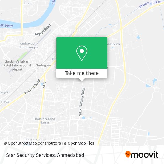 Star Security Services map