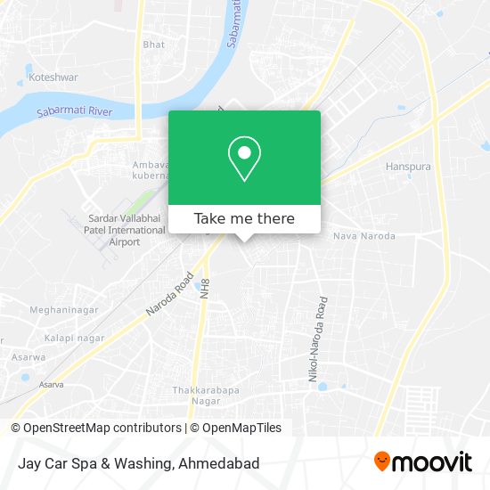 Jay Car Spa & Washing map