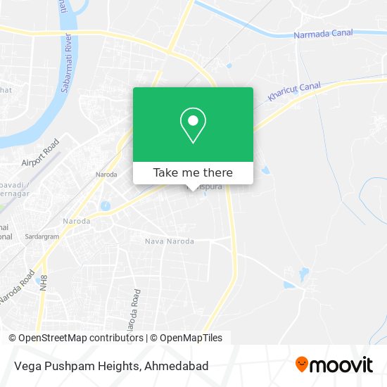 Vega Pushpam Heights map