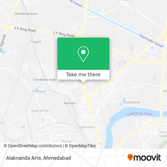 Alaknanda Arts map