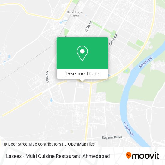 Lazeez - Multi Cuisine Restaurant map