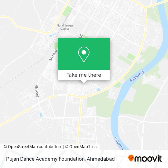 Pujan Dance Academy Foundation map
