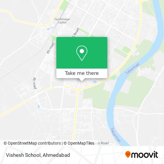 Vishesh School map