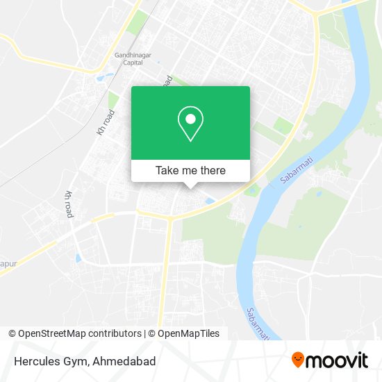 Hercules Gym map