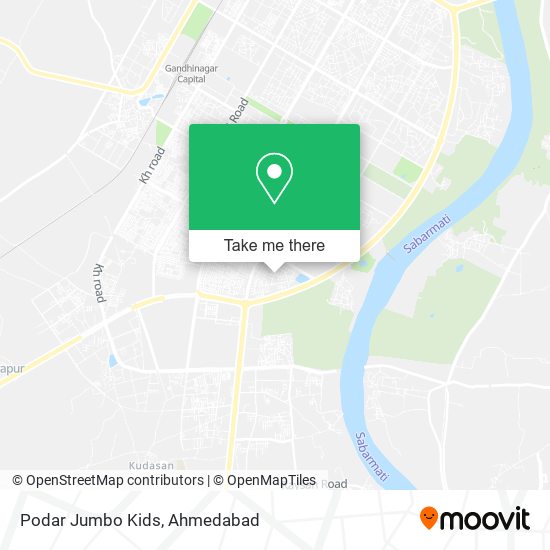 Podar Jumbo Kids map