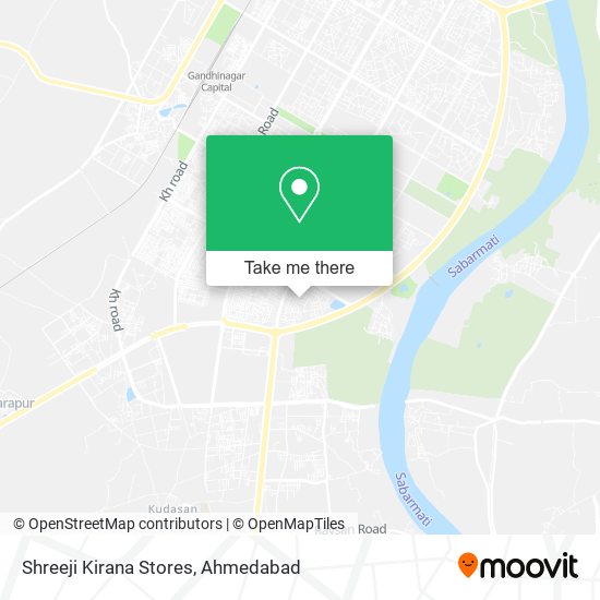 Shreeji Kirana Stores map