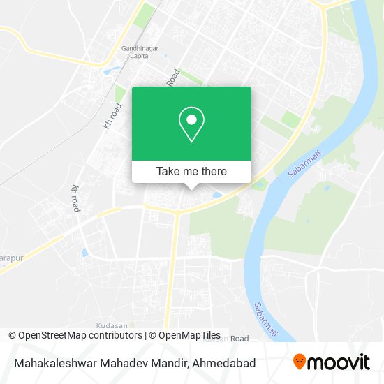 Mahakaleshwar Mahadev Mandir map