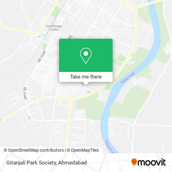 Gitanjali Park Society map