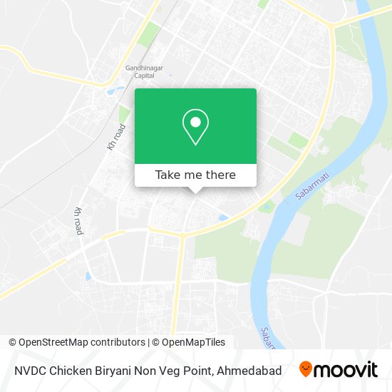 NVDC Chicken Biryani Non Veg Point map