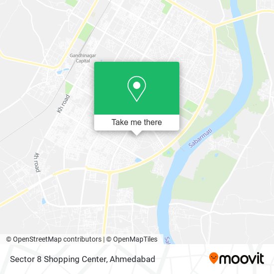 Sector 8 Shopping Center map