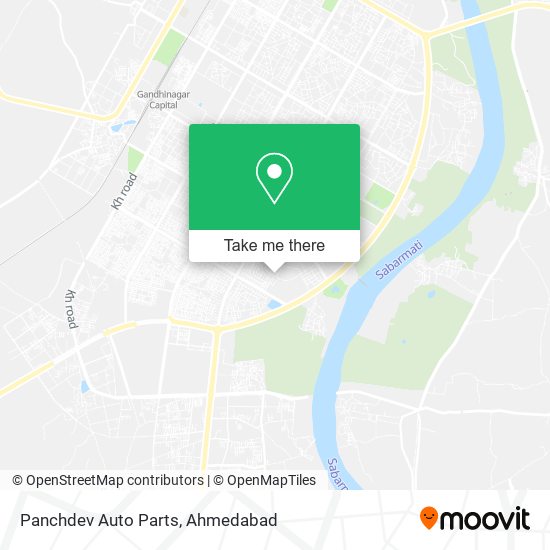 Panchdev Auto Parts map