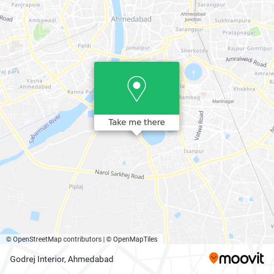 Godrej Interior map