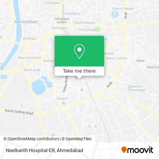 Neelkanth Hospital-ER map