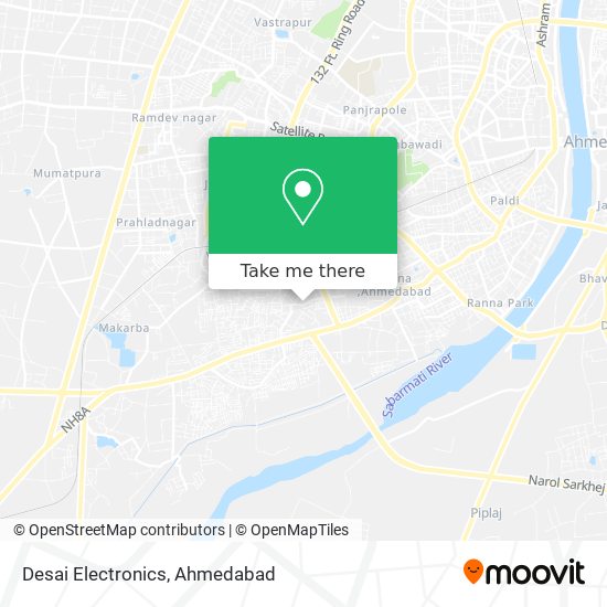 Desai Electronics map