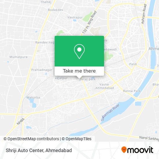 Shriji Auto Center map