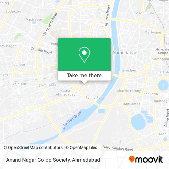 Anand Nagar Co-op Society map