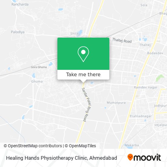 Healing Hands Physiotherapy Clinic map