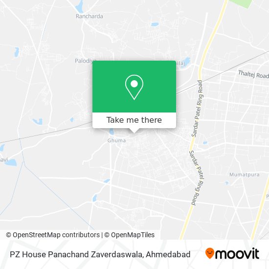 PZ House Panachand Zaverdaswala map