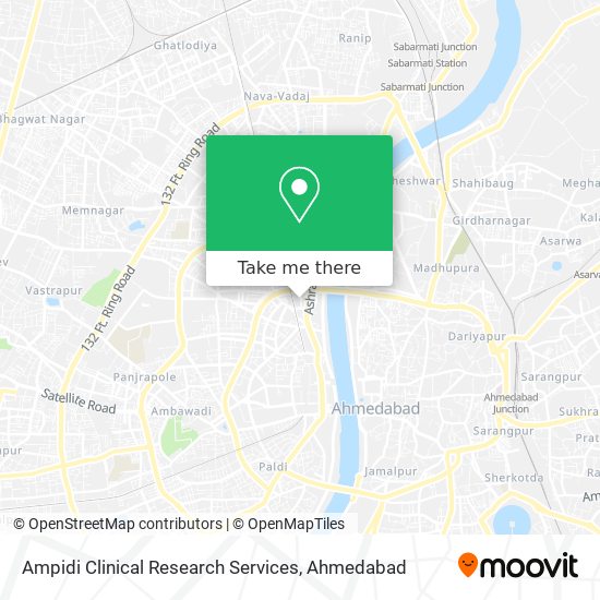 Ampidi Clinical Research Services map