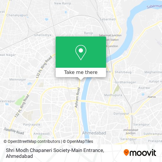 Shri Modh Chapaneri Society-Main Entrance map