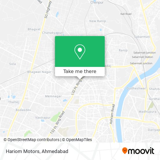 Hariom Motors map