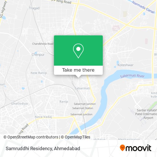Samruddhi Residency map