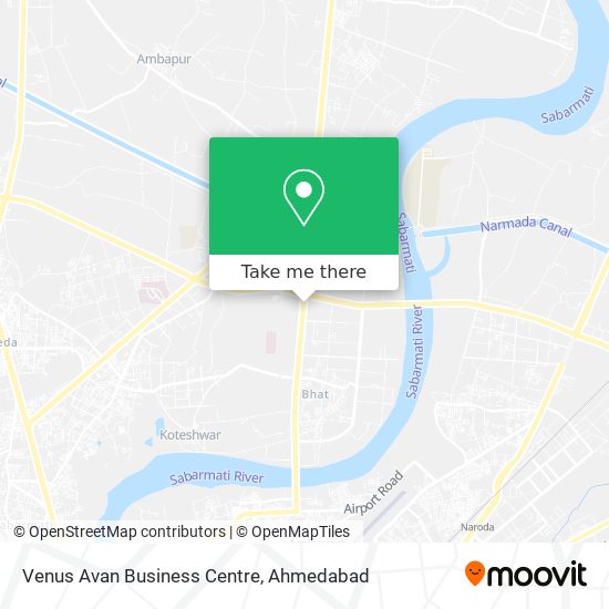 Venus Avan Business Centre map