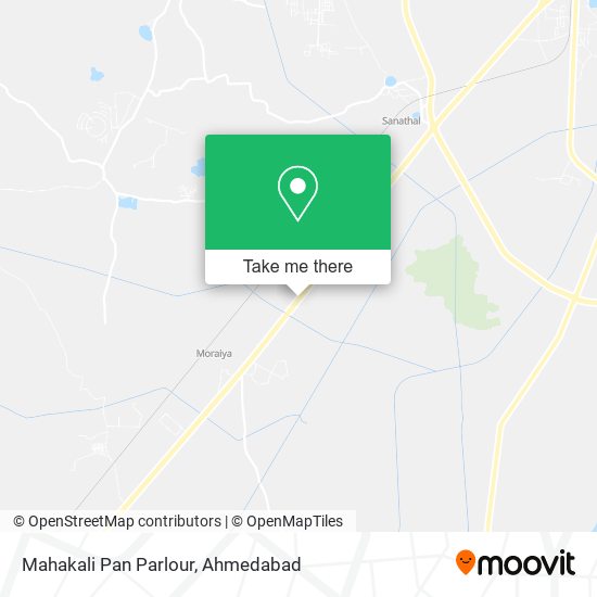 Mahakali Pan Parlour map