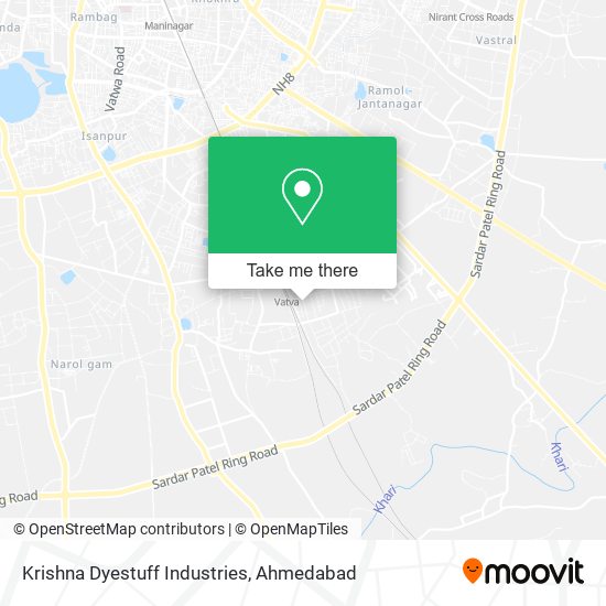 Krishna Dyestuff Industries map