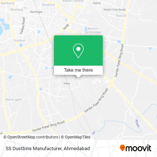 SS Dustbins Manufacturer map