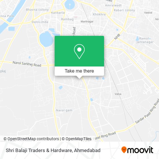 Shri Balaji Traders & Hardware map