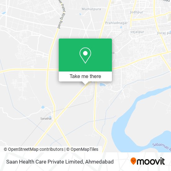 Saan Health Care Private Limited map