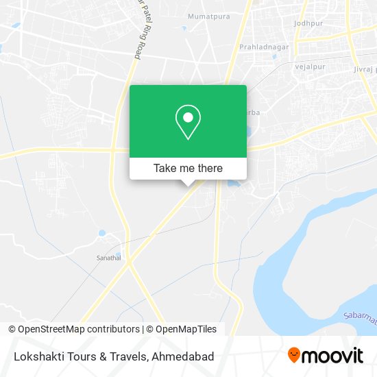 Lokshakti Tours & Travels map
