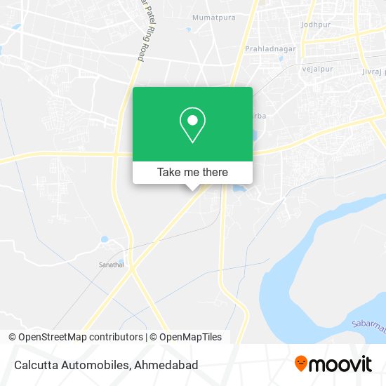 Calcutta Automobiles map