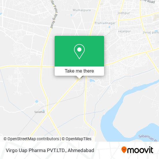 Virgo Uap Pharma PVT.LTD. map