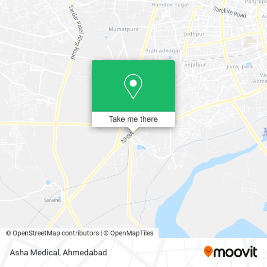 Asha Medical map