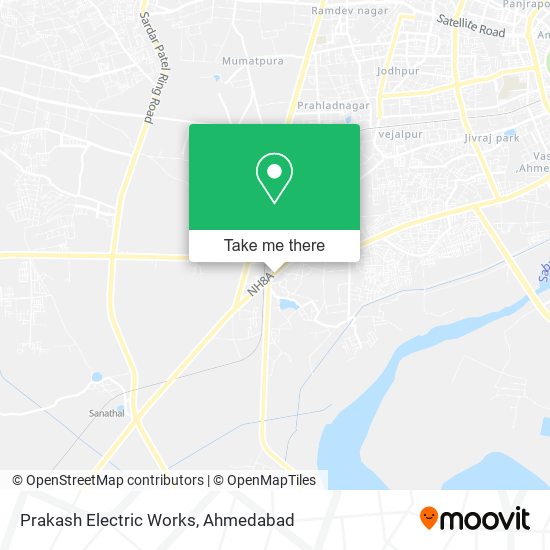 Prakash Electric Works map