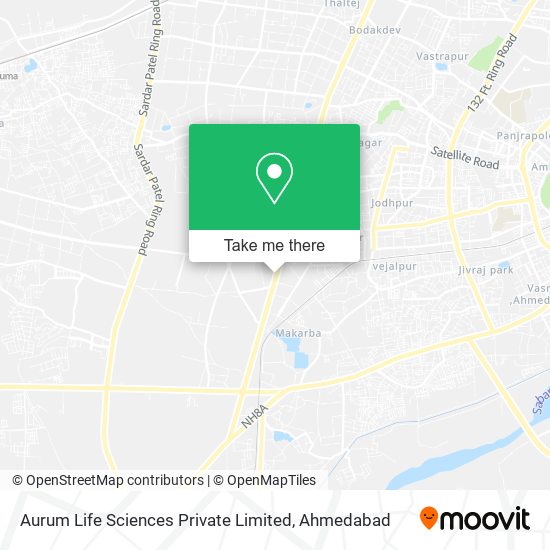 Aurum Life Sciences Private Limited map