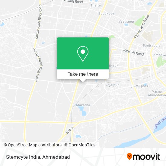 Stemcyte India map