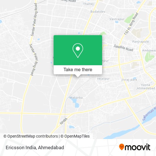 Ericsson India map