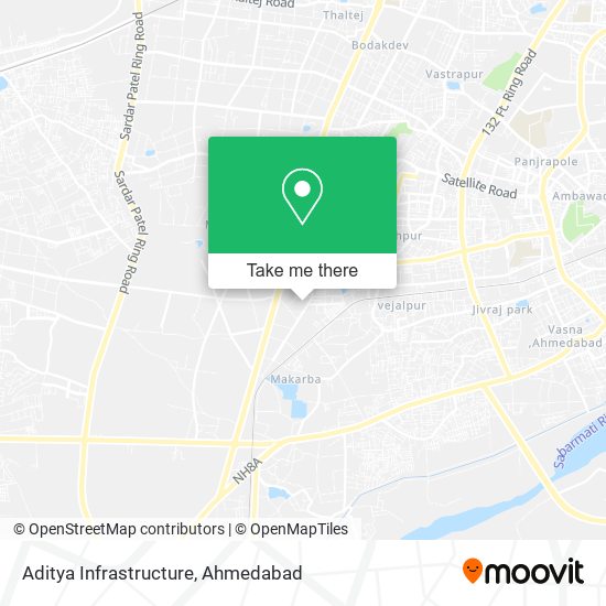 Aditya Infrastructure map