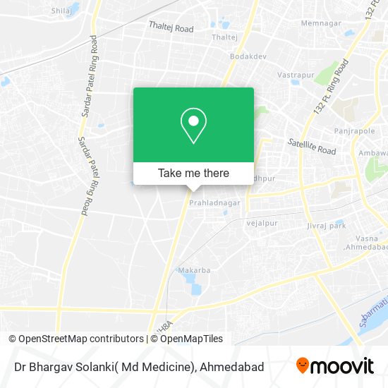 Dr Bhargav Solanki( Md Medicine) map