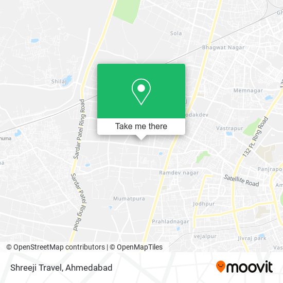 Shreeji Travel map