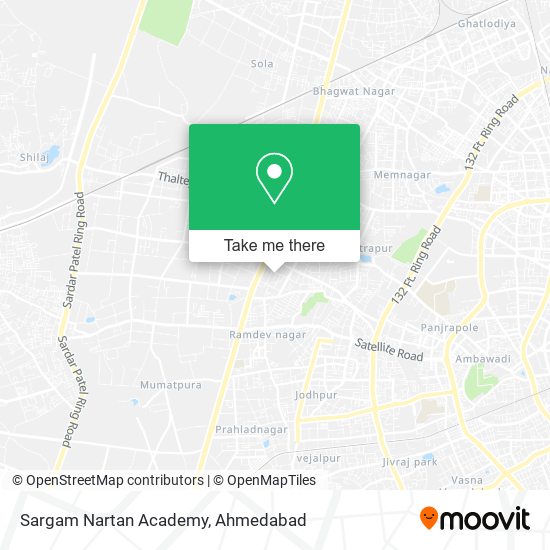 Sargam Nartan Academy map