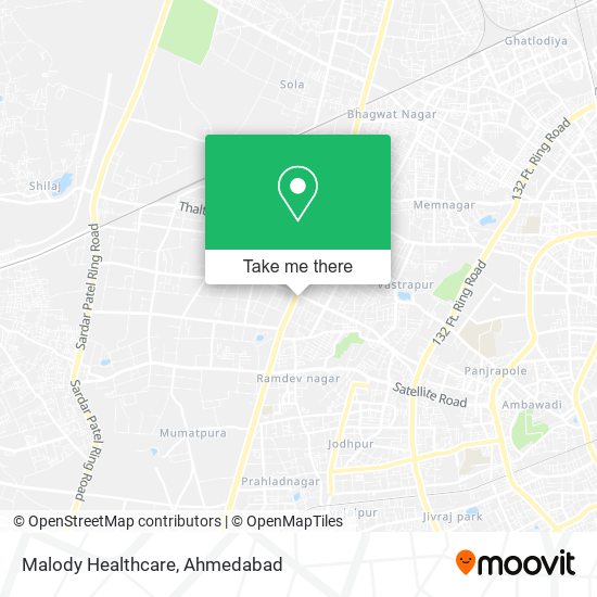 Malody Healthcare map