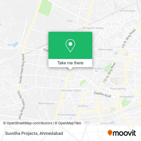 Suvidha Projects map