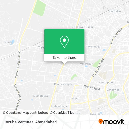 Incube Ventures map