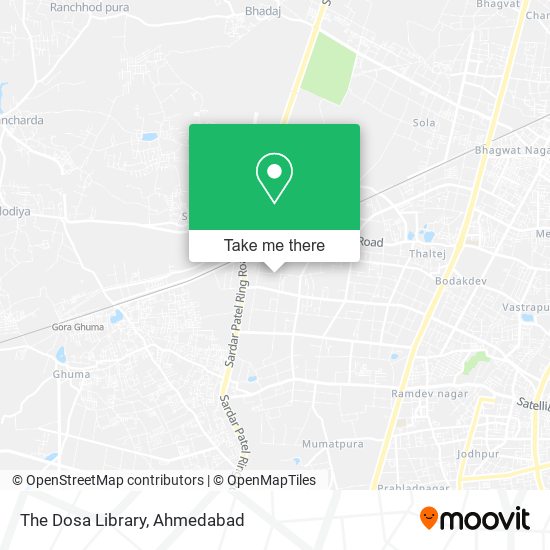 The Dosa Library map