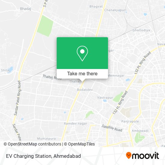 EV Charging Station map